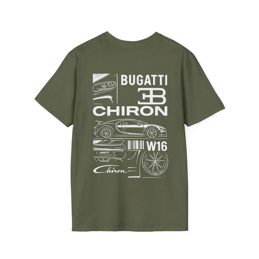 BUGATTI CHIRON T-SHIRT (BACK PRINT)