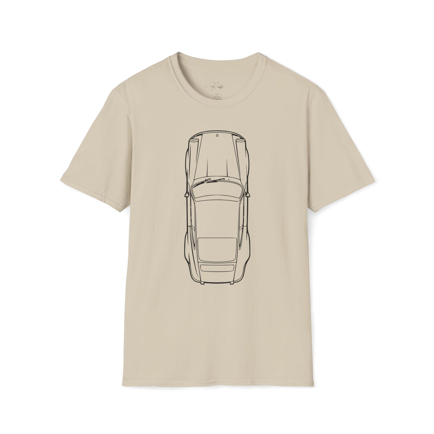 PORSCHE 911 TOP VIEW T-SHIRT