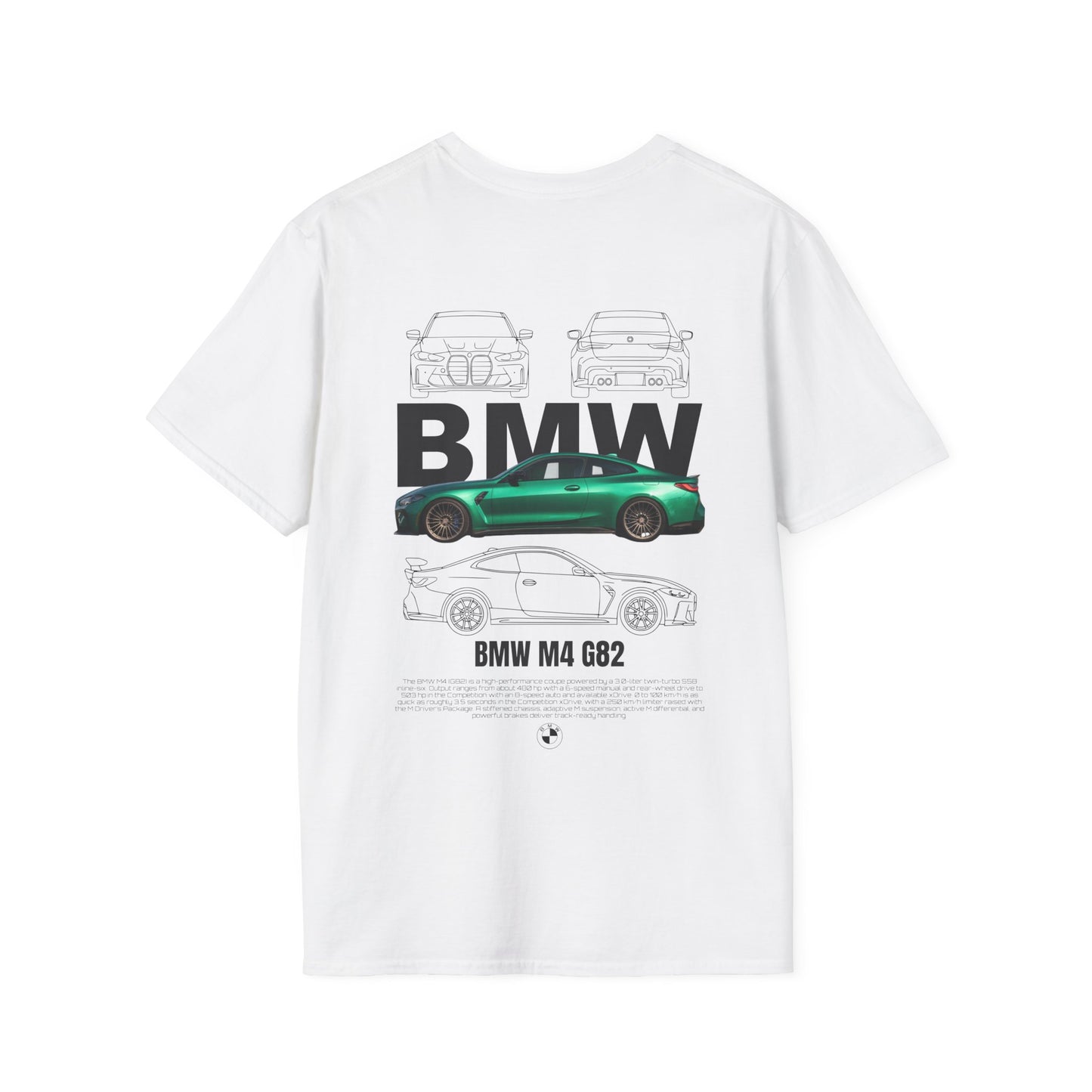 BMW M4 G82 T-SHIRT (BACK PRINT)