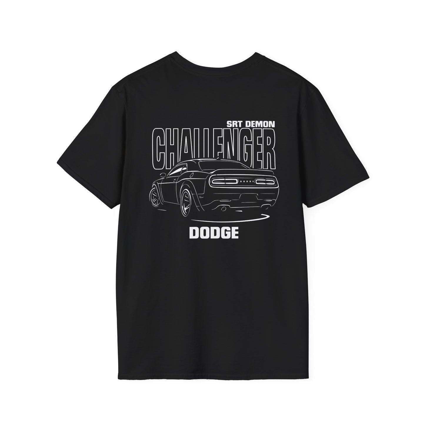DODGE CHALLENGER SRT DEMON T-SHIRT (BACK PRINT)