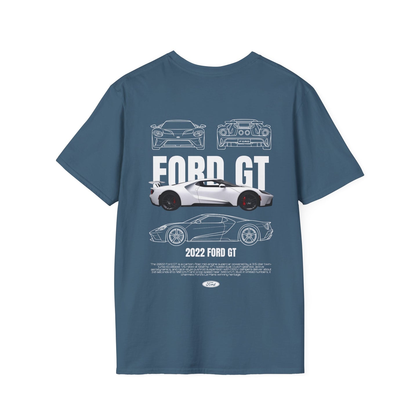 2022 FORD GT T-SHIRT (BACK PRINT)