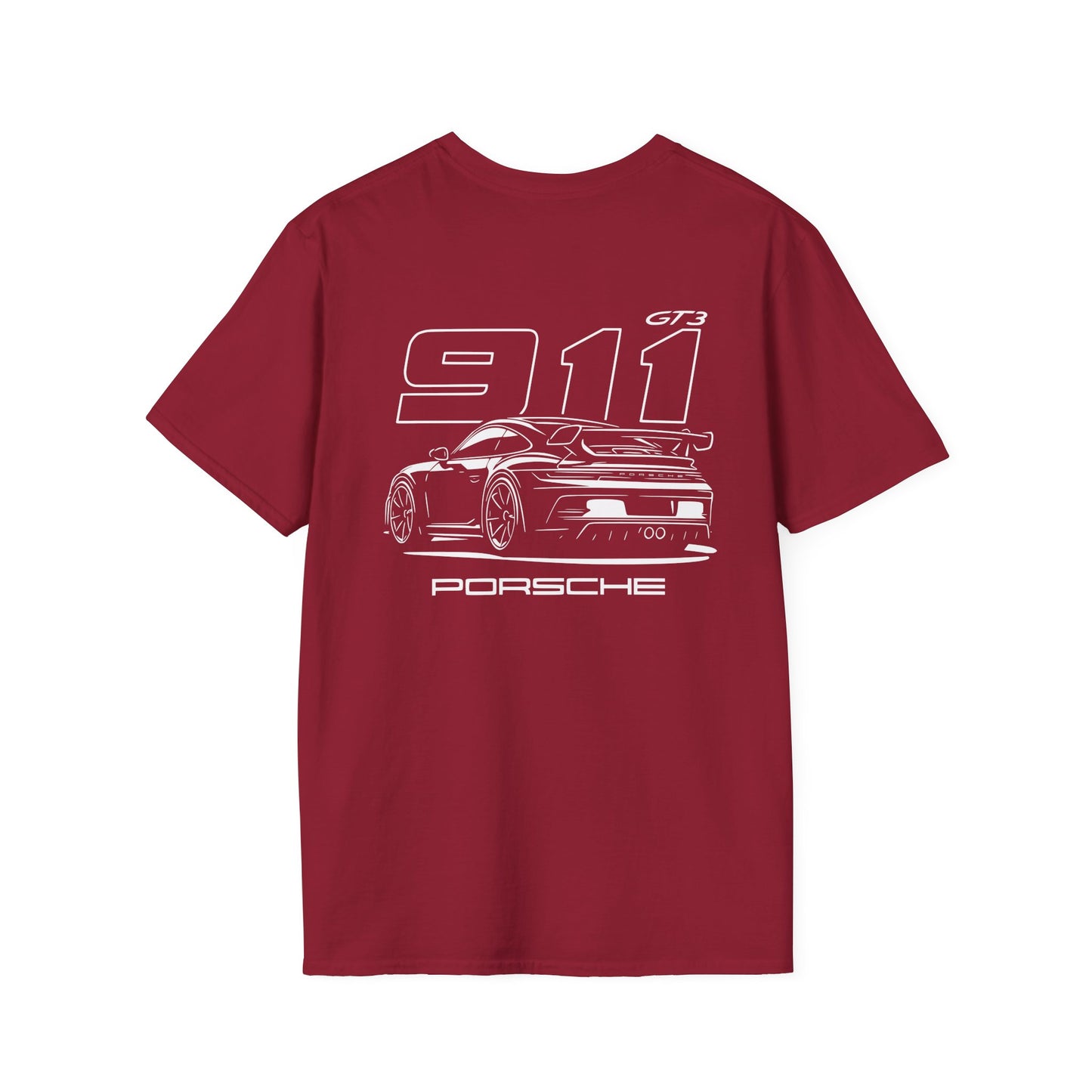 PORSCHE 911 GT3RS T-SHIRT (BACK PRINT)