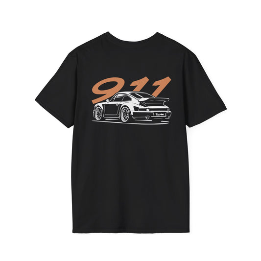 PORSCHE 911 (964) TURBO T-SHIRT (BACK PRINT)