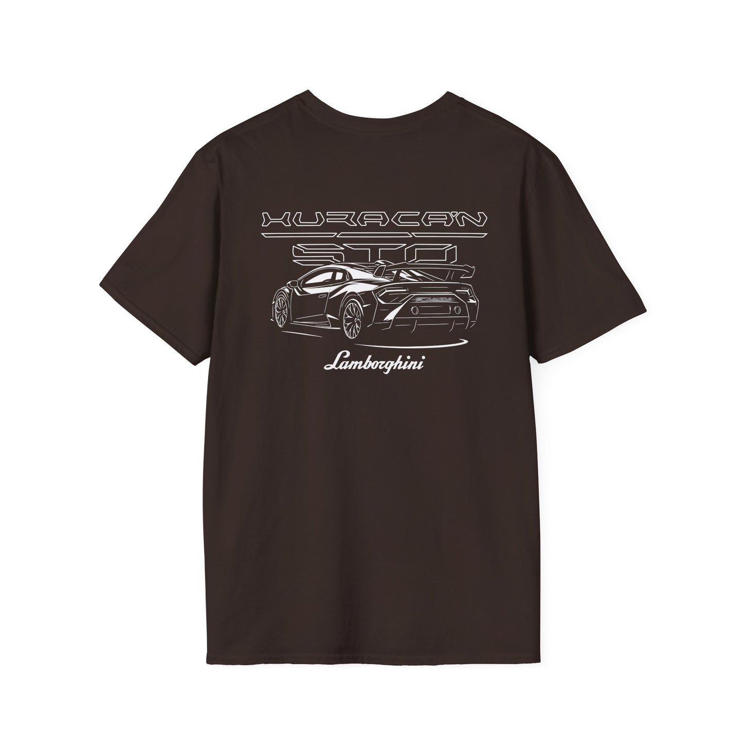 LAMBORGHINI HURACAN STO T-SHIRT (BACK PRINT)