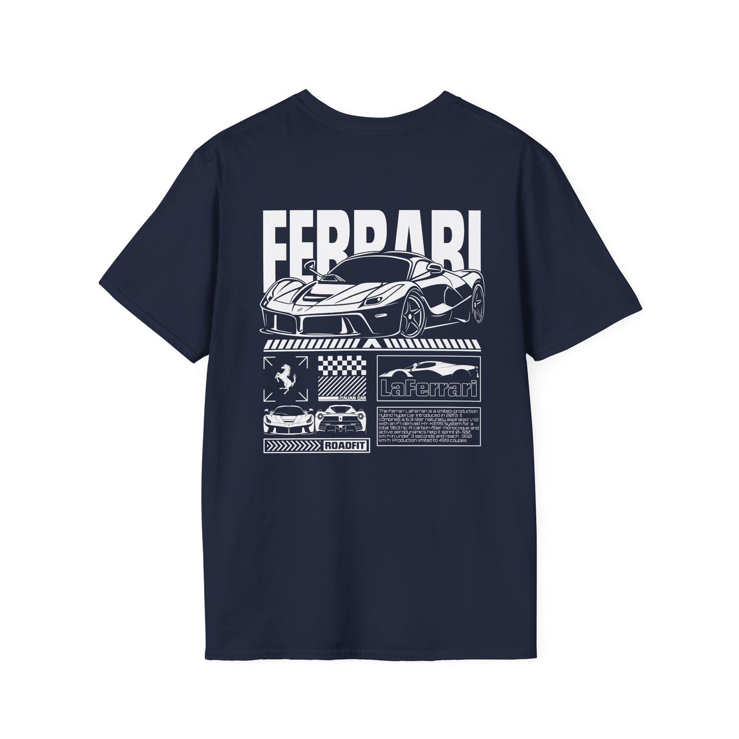 LAFERRARI DESIGN T-SHIRT (BACK PRINT)