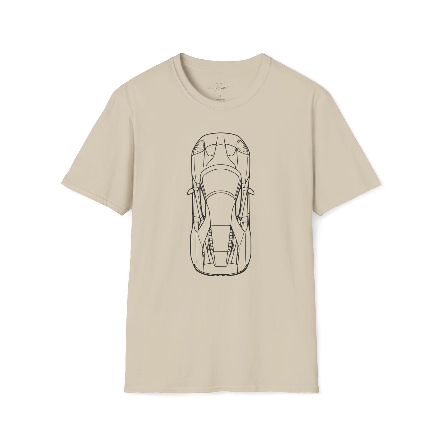 FORD GT (2ND GEN) TOP VIEW T-SHIRT