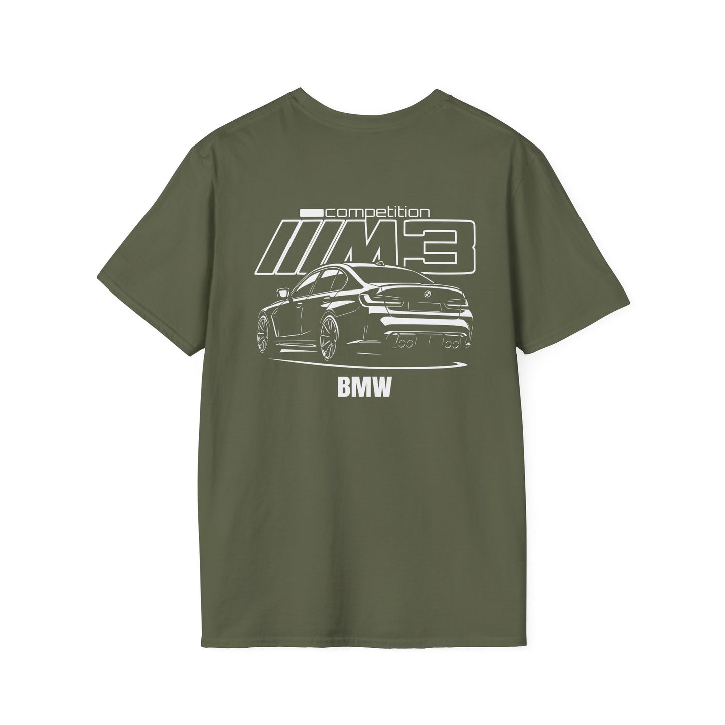 BMW M3 COMPETITION T-SHIRT (BACK PRINT)