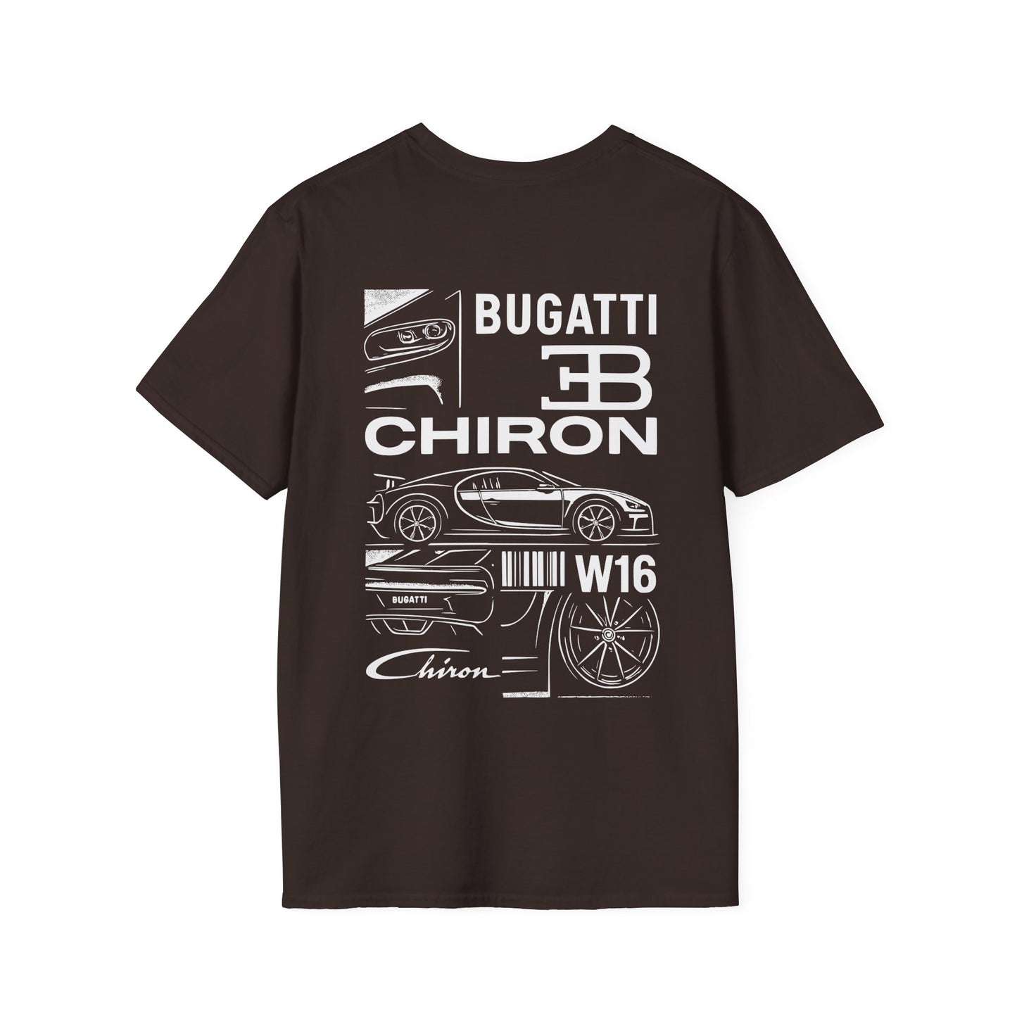 BUGATTI CHIRON T-SHIRT (BACK PRINT)