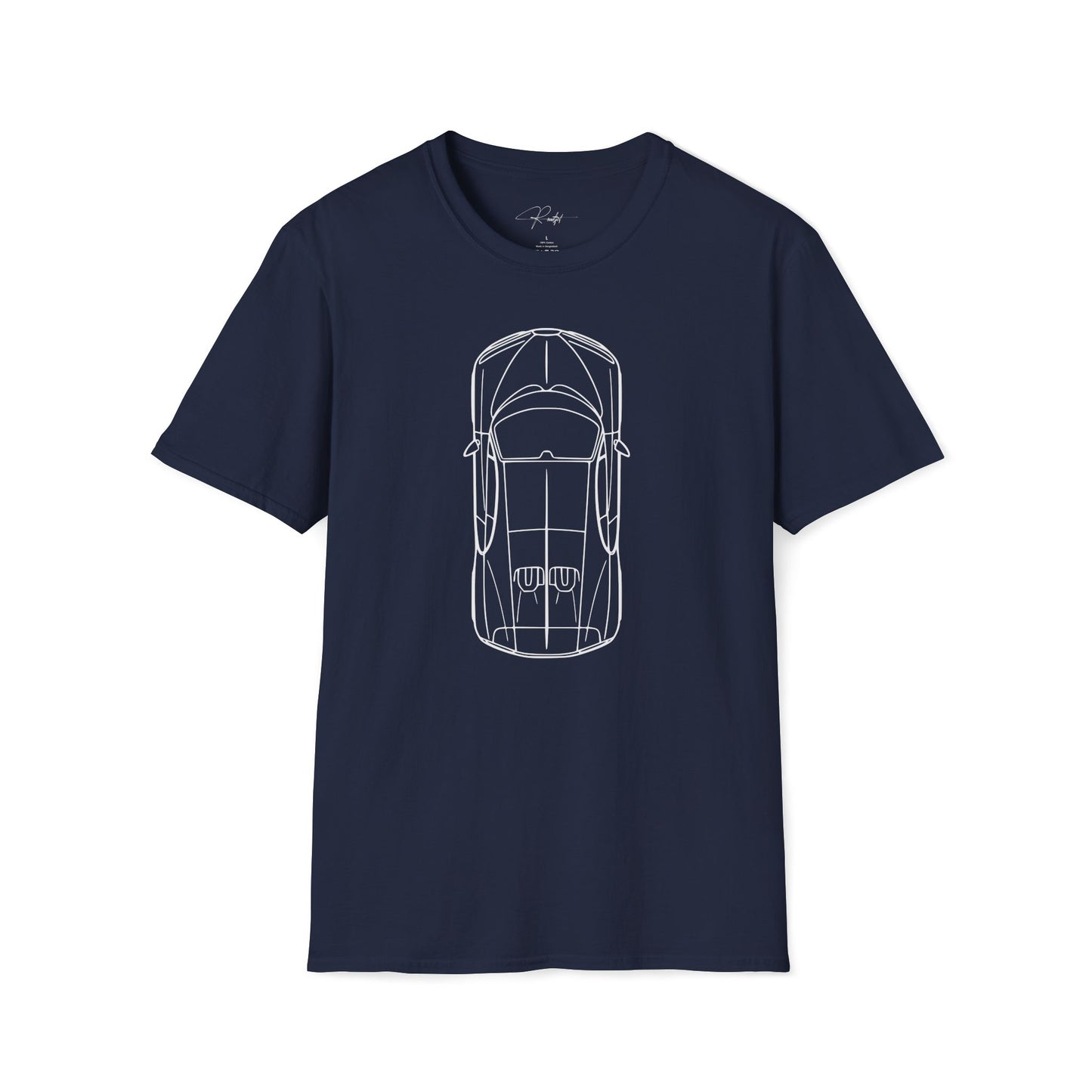 BUGATTI CHIRON TOP VIEW T-SHIRT