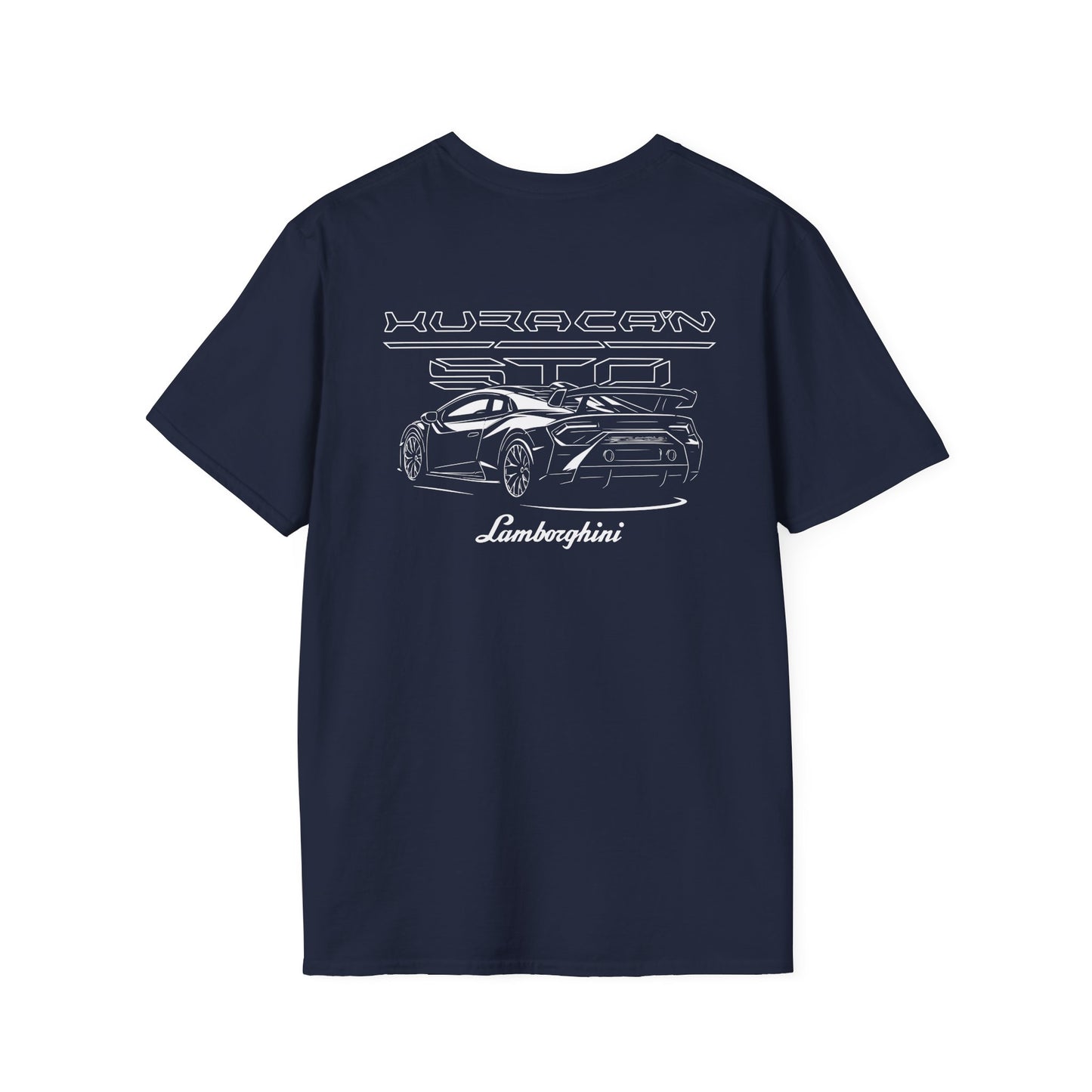 LAMBORGHINI HURACAN STO T-SHIRT (BACK PRINT)