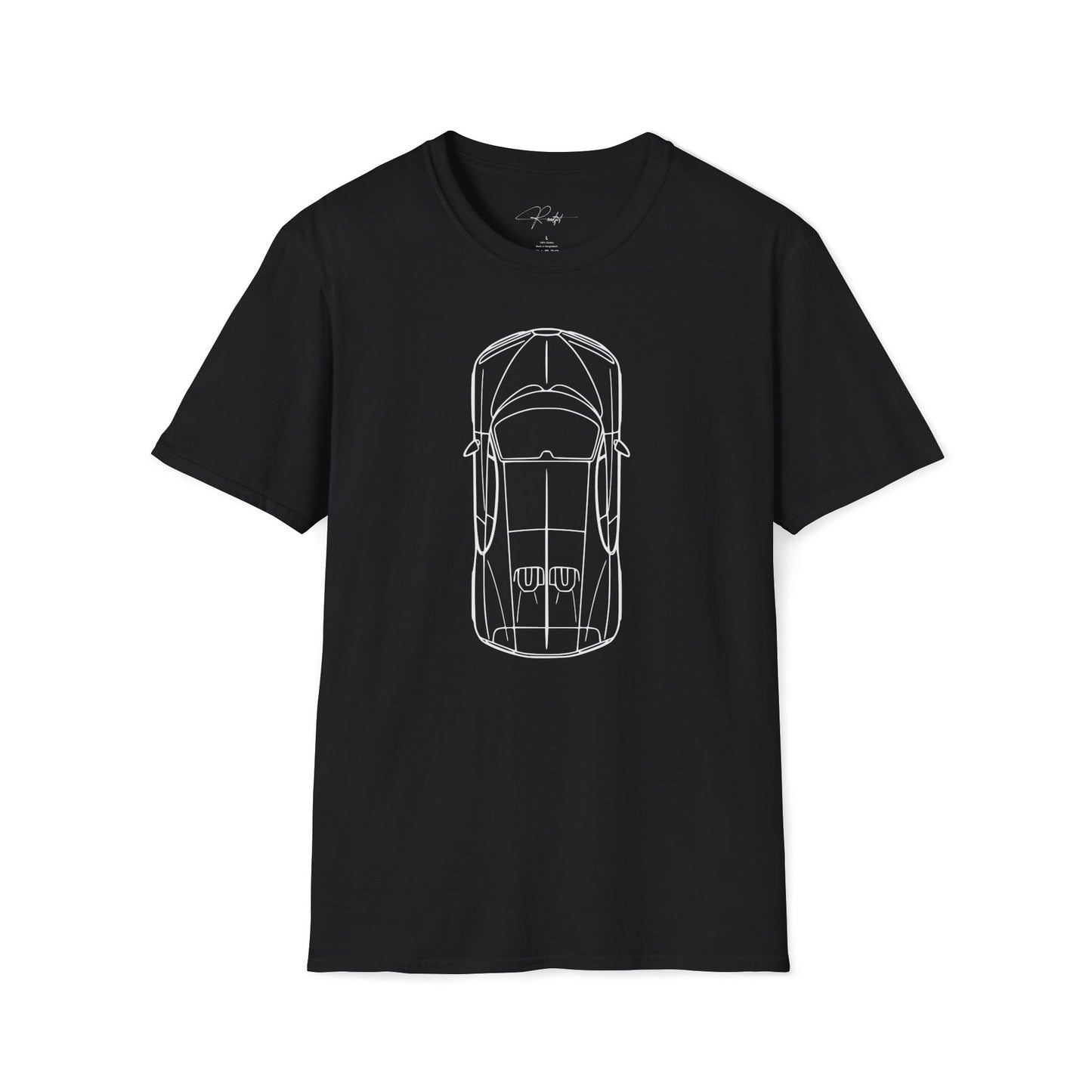 BUGATTI CHIRON TOP VIEW T-SHIRT