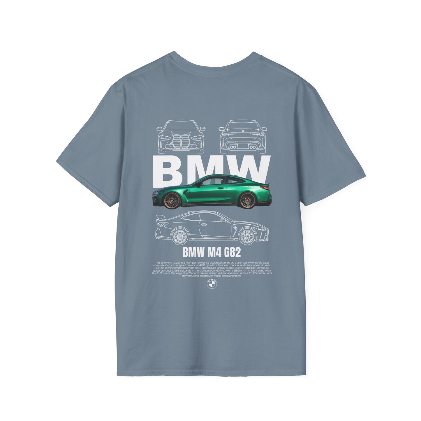 BMW M4 G82 T-SHIRT (BACK PRINT)