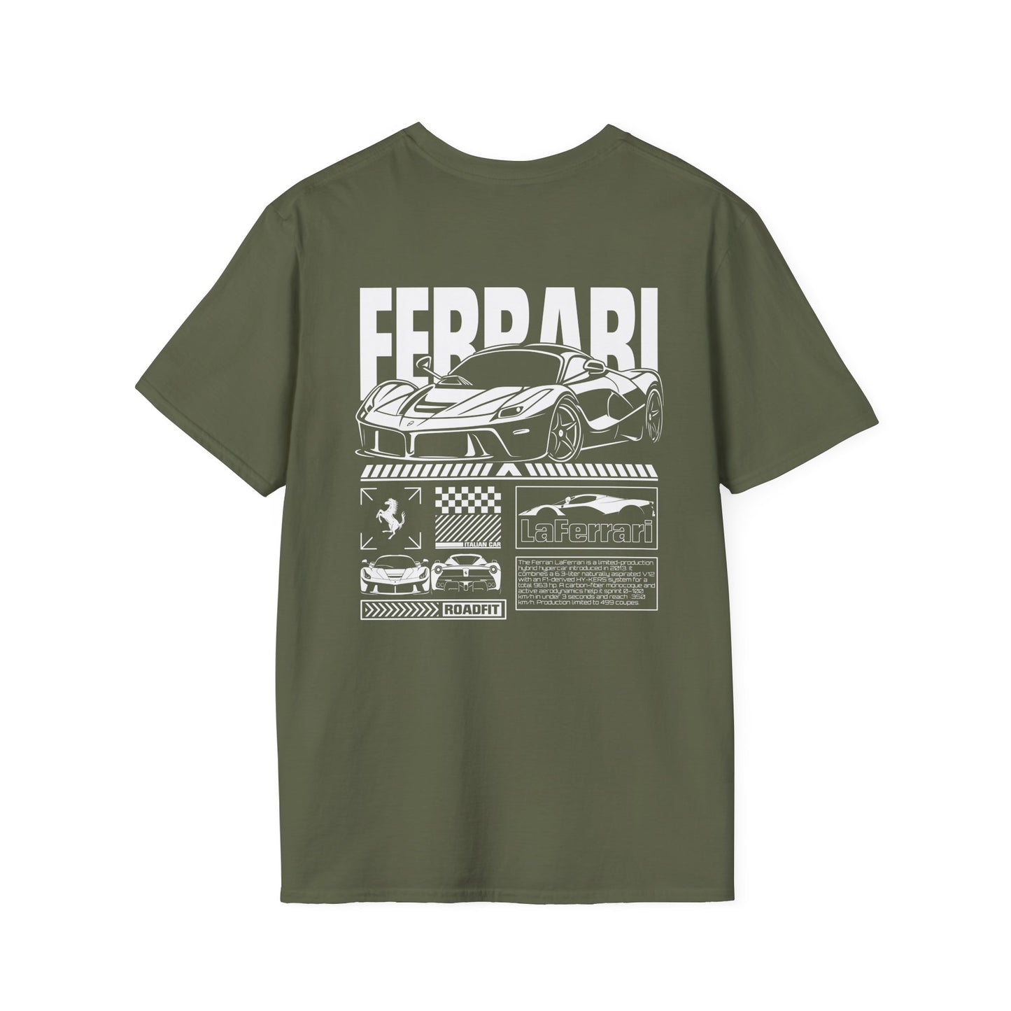 LAFERRARI DESIGN T-SHIRT (BACK PRINT)