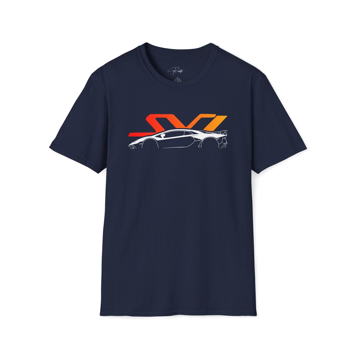 LAMBORGHINI AVENTADOR SVJ SILHOUETTE T-SHIRT