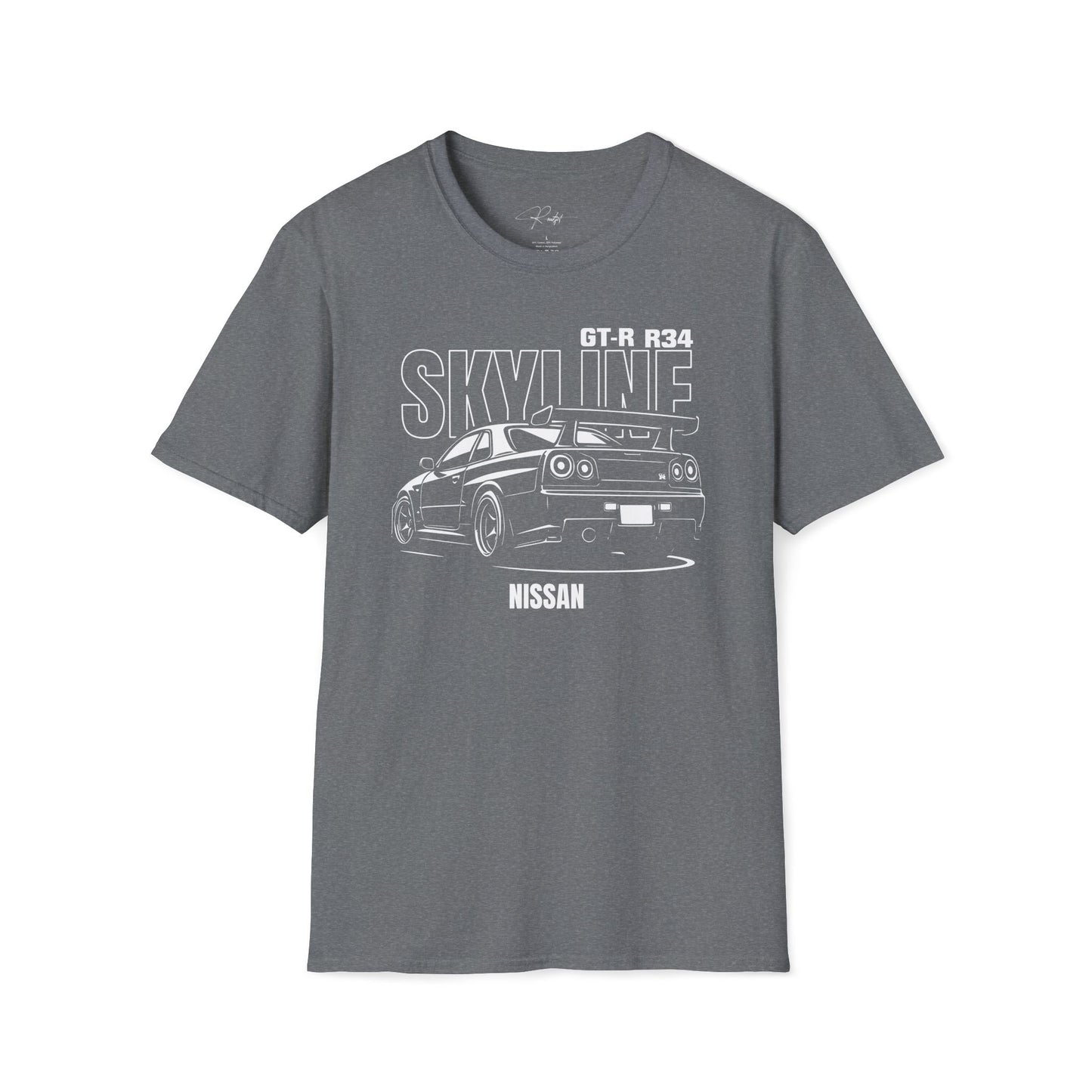 NISSAN SKYLINE GTR R34 T-SHIRT