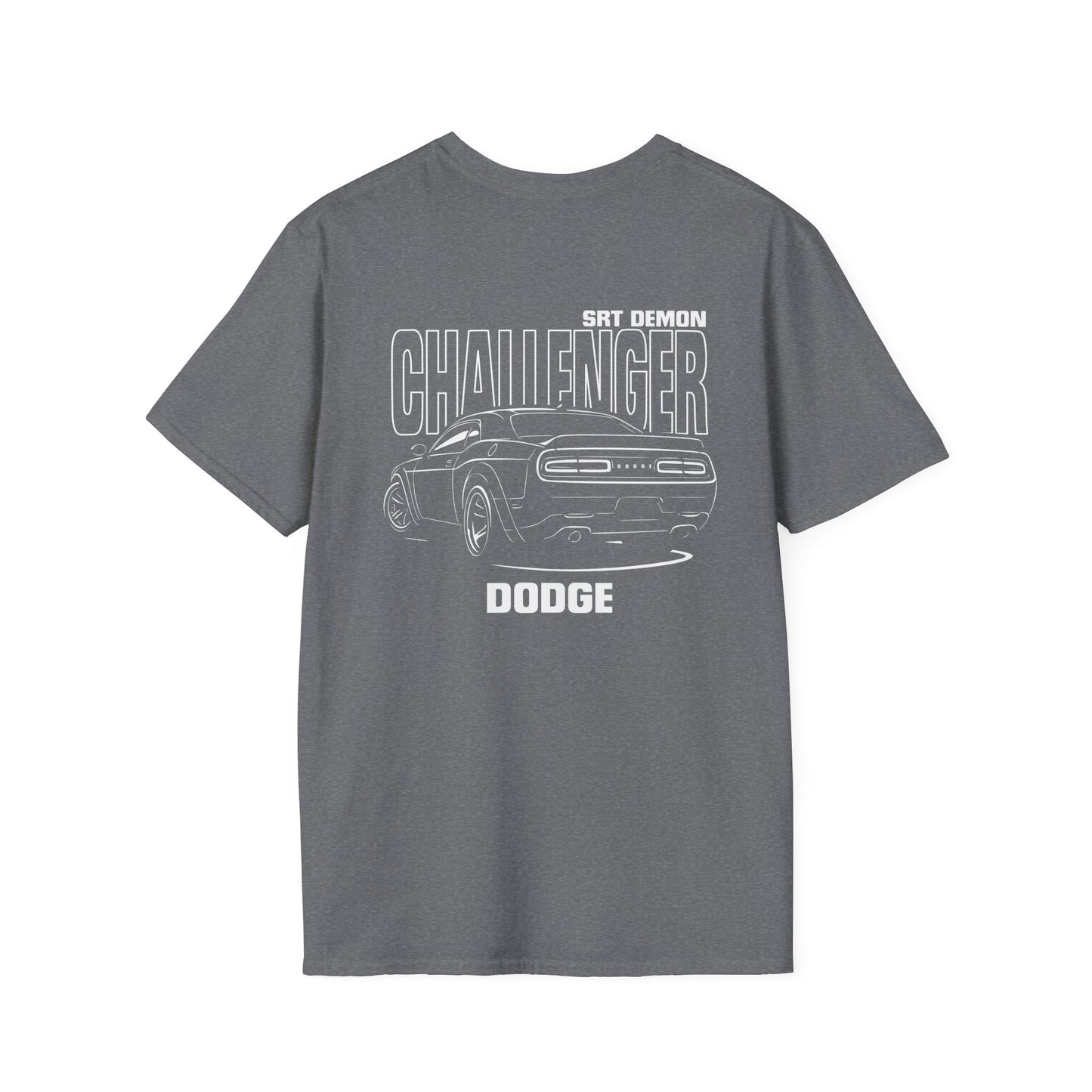 DODGE CHALLENGER SRT DEMON T-SHIRT (BACK PRINT)