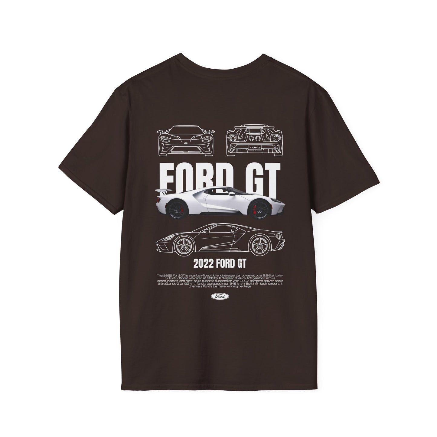 2022 FORD GT T-SHIRT (BACK PRINT)