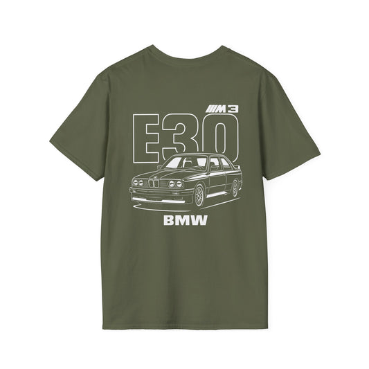 BMW M3 E30 T-SHIRT (BACK PRINT)