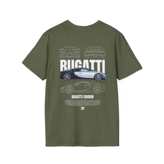 BUGATTI CHIRON T-SHIRT (BACK PRINT)