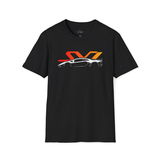 LAMBORGHINI AVENTADOR SVJ SILHOUETTE T-SHIRT