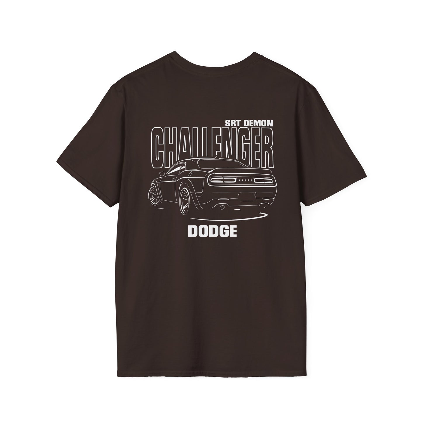 DODGE CHALLENGER SRT DEMON T-SHIRT (BACK PRINT)