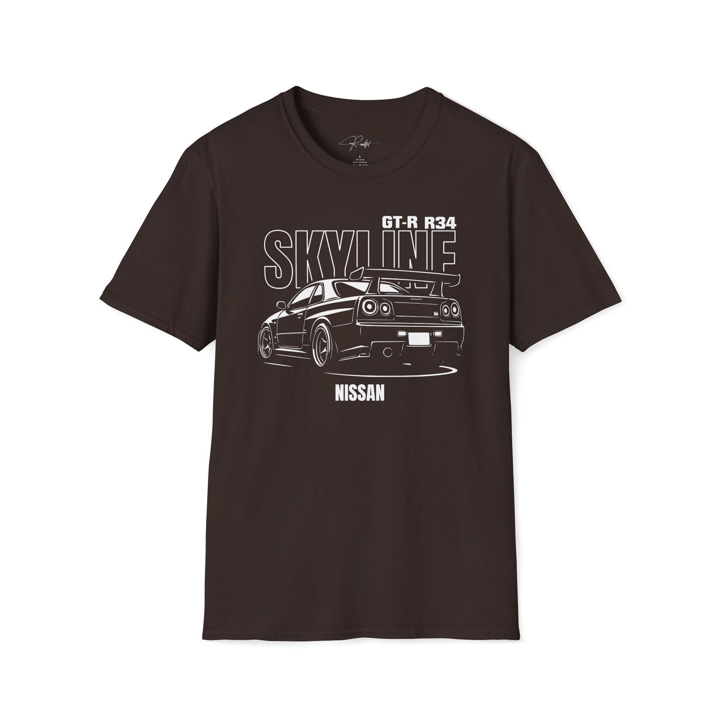 NISSAN SKYLINE GTR R34 T-SHIRT
