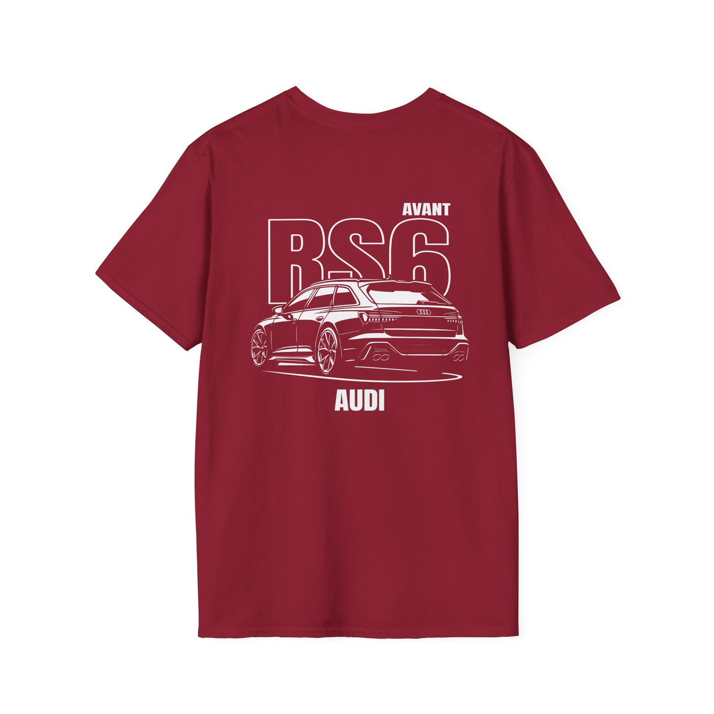 AUDI RS6 AVANT T-SHIRT (BACK PRINT)