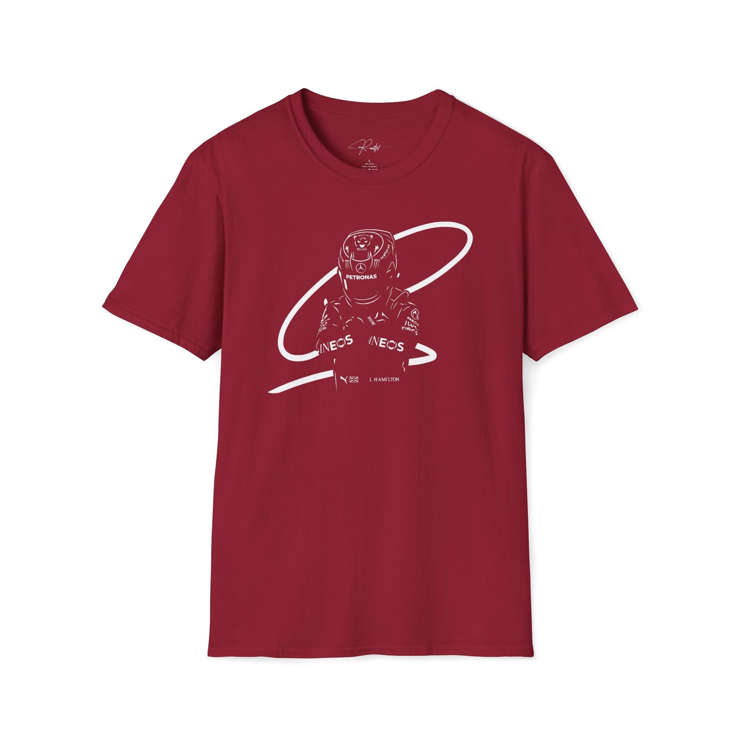 LEWIS HAMILTON BLACK PENTHER T-SHIRT