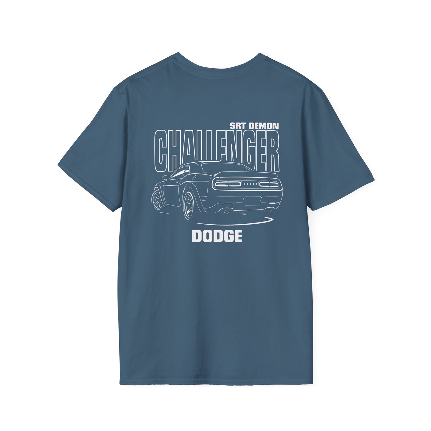 DODGE CHALLENGER SRT DEMON T-SHIRT (BACK PRINT)