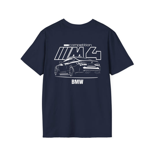 BMW M4 COMPETITION T-SHIRT (BACK PRINT)