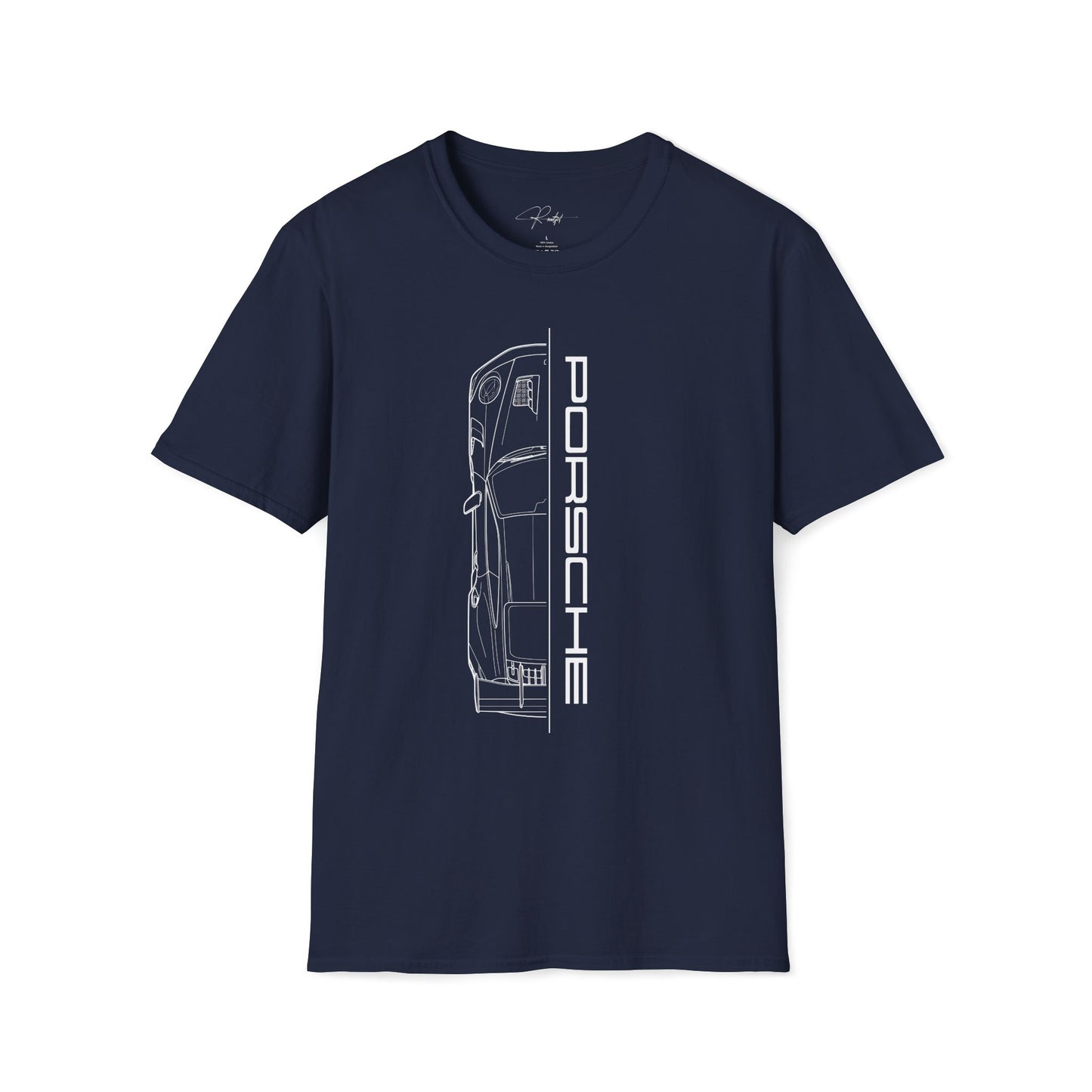 PORSCHE 911 GT3RS HALF TOP VIEW T-SHIRT