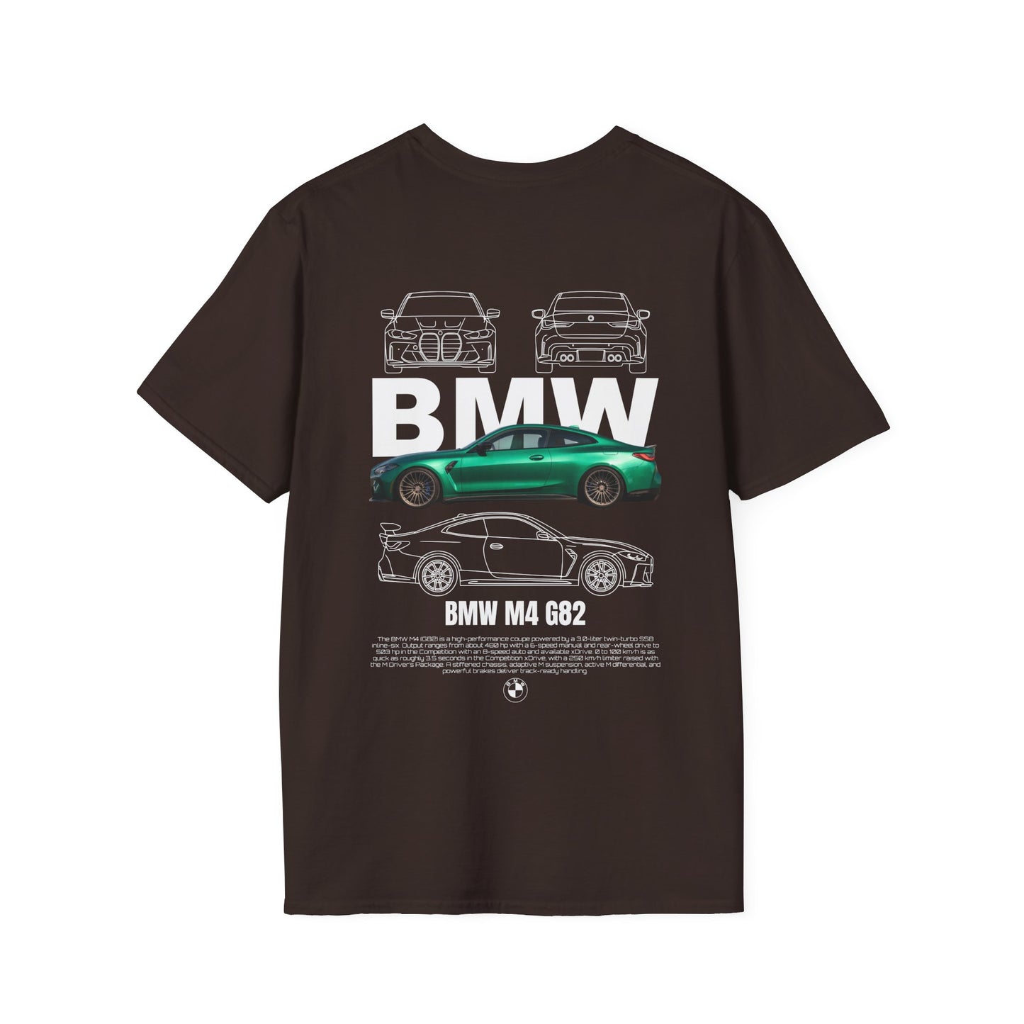 BMW M4 G82 T-SHIRT (BACK PRINT)