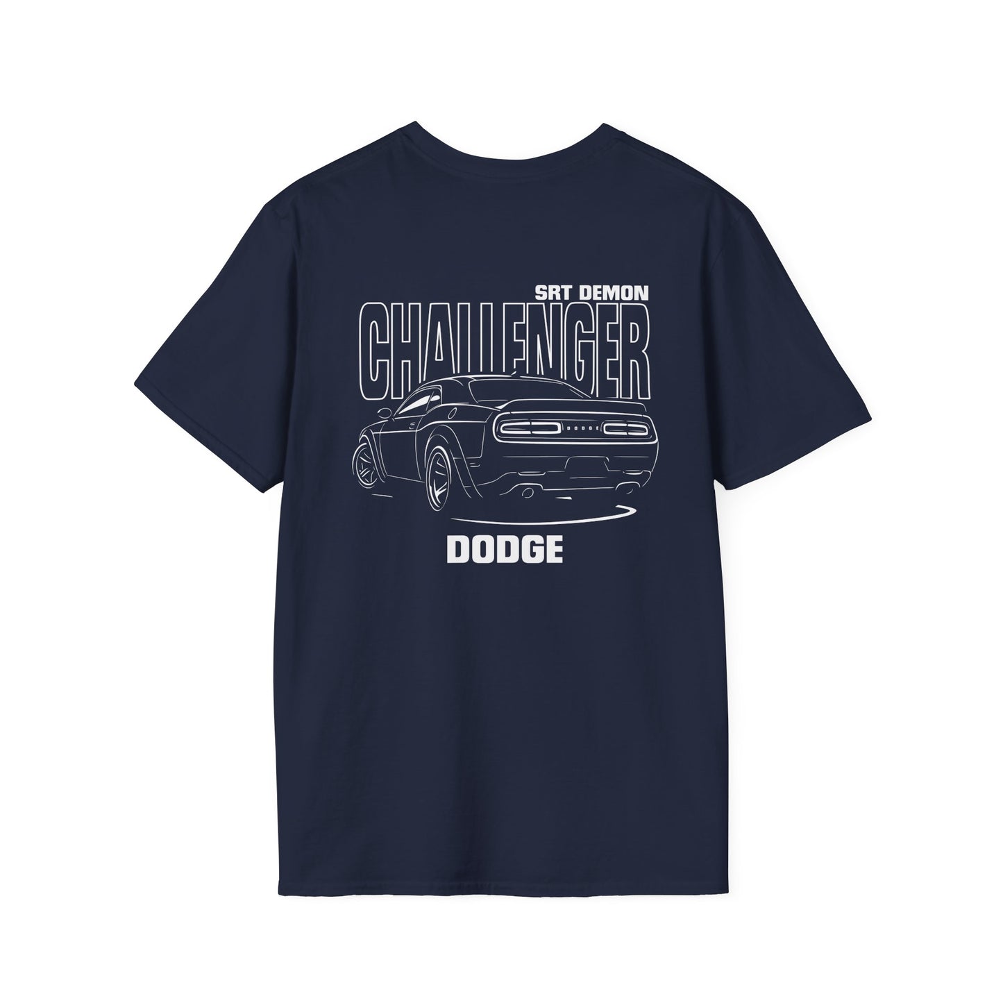 DODGE CHALLENGER SRT DEMON T-SHIRT (BACK PRINT)