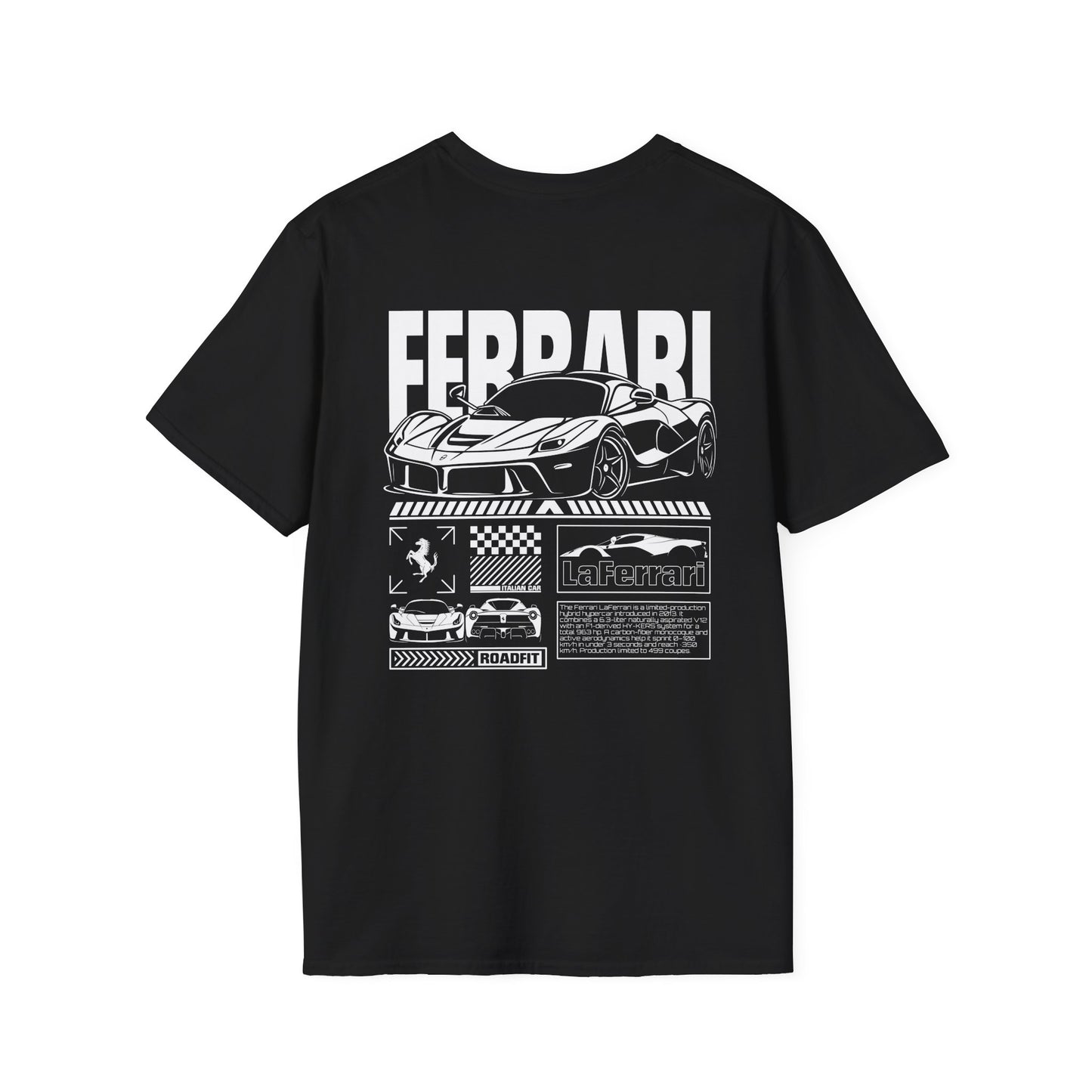 LAFERRARI DESIGN T-SHIRT (BACK PRINT)