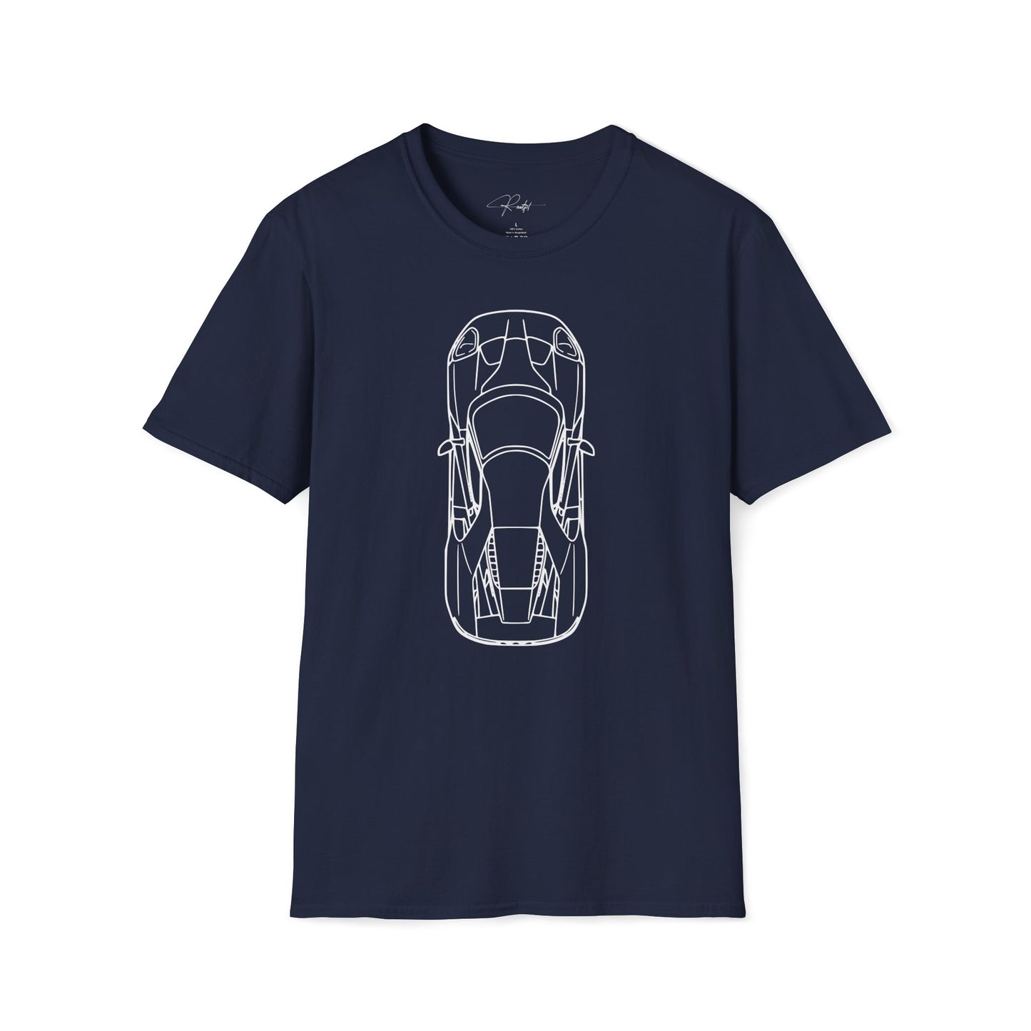 FORD GT (2ND GEN) TOP VIEW T-SHIRT