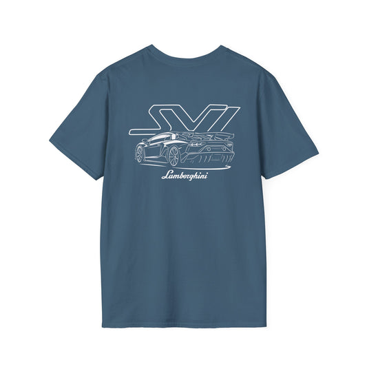 LAMBORGHINI AVENTADOR SVJ T-SHIRT (BACK PRINT)